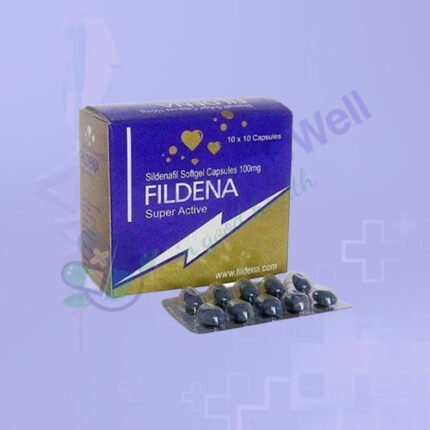 Fildena Super Active (Sildenafil Citrate) -Softgel Capsules