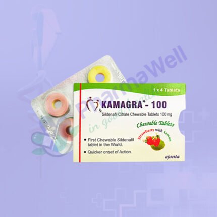 Kamagra Polo Chewable 100 mg (Sildenafil Citrate)