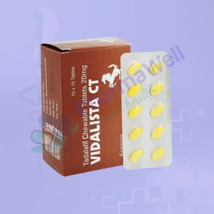Vidalista CT 20 mg (Tadalafil) – Chewable Tablets
